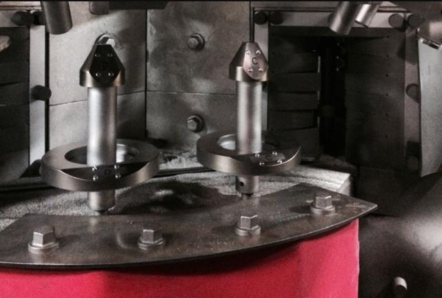 Phun cát tự động